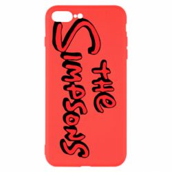 Чехол для iPhone 8 Plus The Simpson Logo - PrintSalon