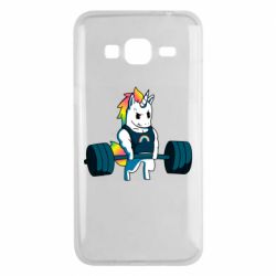 Чехол для Samsung J3 2016 The unicorn is rocking - PrintSalon