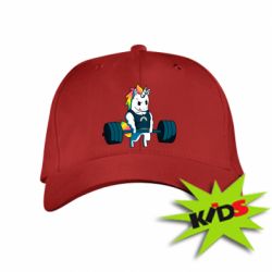 Детская кепка The unicorn is rocking - PrintSalon