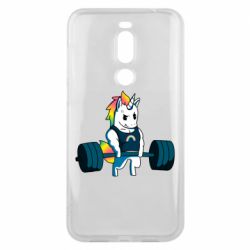 Чехол для Meizu X8 The unicorn is rocking - PrintSalon