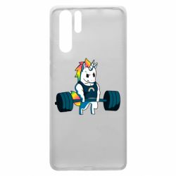 Чехол для Huawei P30 Pro The unicorn is rocking - PrintSalon