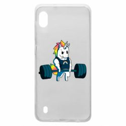 Чехол для Samsung A10 The unicorn is rocking - PrintSalon