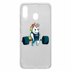 Чехол для Samsung A30 The unicorn is rocking - PrintSalon