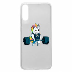 Чехол для Samsung A70 The unicorn is rocking - PrintSalon