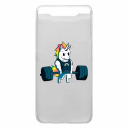 Чехол для Samsung A80 The unicorn is rocking - PrintSalon