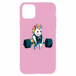Чехол для iPhone 11 The unicorn is rocking - PrintSalon