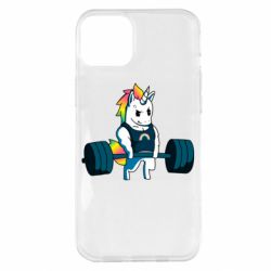 Чехол для iPhone 14 Plus The unicorn is rocking - PrintSalon