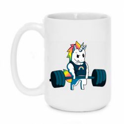 Чашка 420ml The unicorn is rocking - PrintSalon