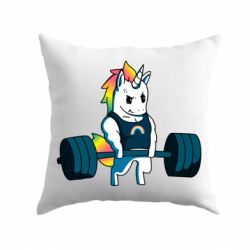 Подушка The unicorn is rocking - PrintSalon