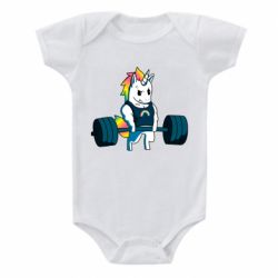 Детский бодик The unicorn is rocking - PrintSalon