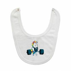 Слюнявчик  The unicorn is rocking - PrintSalon