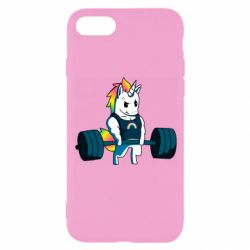 Чехол для iPhone 8 The unicorn is rocking - PrintSalon