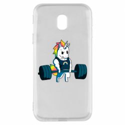 Чехол для Samsung J3 2017 The unicorn is rocking - PrintSalon