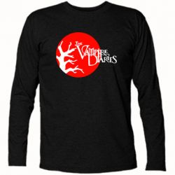 Футболка с длинным рукавом The Vampire Diaries - PrintSalon