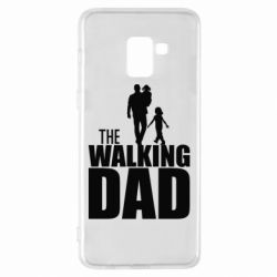 Чехол для Samsung A8+ 2018 The walking dad - PrintSalon
