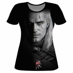 Женская футболка 3D The Witcher 2019 - PrintSalon