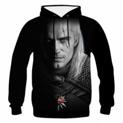 Мужское 3D худи The Witcher 2019 - PrintSalon