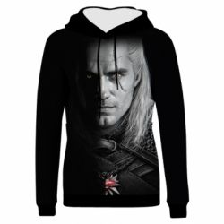 Жіноче 3D худі The Witcher 2019-PrintSalon Жіноче 3D худі The Witcher 2019