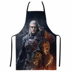 Фартук с 3D принтом The witcher and witches head - PrintSalon