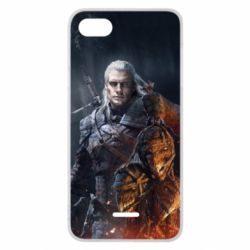 Чехол для Xiaomi Redmi 6A The witcher and witches head