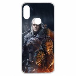 Чехол для Xiaomi Redmi Note 7 The witcher and witches head - PrintSalon