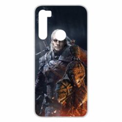 Чехол для Xiaomi Redmi Note 8 The witcher and witches head - PrintSalon