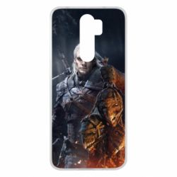 Чехол для Xiaomi Redmi Note 8 Pro The witcher and witches head - PrintSalon