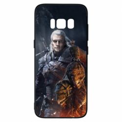 Чехол для Samsung S8 The witcher and witches head - PrintSalon