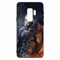 Чехол для Samsung S9+ The witcher and witches head - PrintSalon