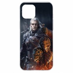 Чехол для iPhone 12 Pro Max The witcher and witches head - PrintSalon