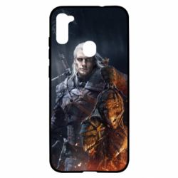 Чехол для Samsung A11/M11 The witcher and witches head - PrintSalon