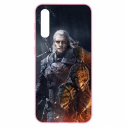 Чехол для Samsung A50 The witcher and witches head - PrintSalon