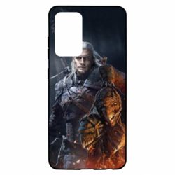 Чехол для Samsung A52 5G The witcher and witches head - PrintSalon