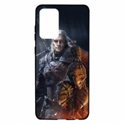 Чехол для Samsung A72 5G The witcher and witches head - PrintSalon