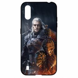 Чехол для Samsung A01/M01 The witcher and witches head - PrintSalon