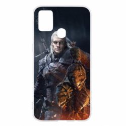 Чехол для Samsung M31 The witcher and witches head - PrintSalon