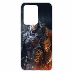 Чехол для Samsung S20 Ultra The witcher and witches head - PrintSalon
