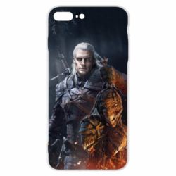 Чехол для iPhone 8 Plus The witcher and witches head - PrintSalon