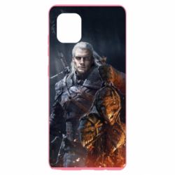 Чехол для Samsung Note 10 Lite The witcher and witches head - PrintSalon