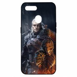 Чехол для Oppo A5s/A12 The witcher and witches head - PrintSalon