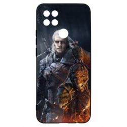 Чехол для Oppo A15s/A15 The witcher and witches head - PrintSalon