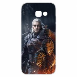 Чехол для Samsung A5 2017 The witcher and witches head - PrintSalon