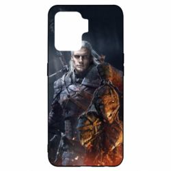 Чехол для Oppo Reno 5 Lite The witcher and witches head - PrintSalon