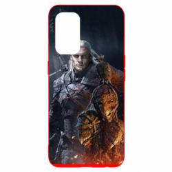 Чехол для Oppo Reno 5 4G The witcher and witches head - PrintSalon