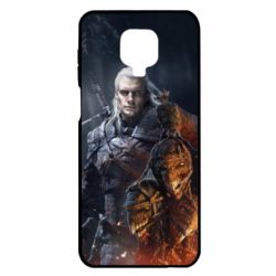 Чехол для Xiaomi Redmi Note 9S/9Pro/9Pro Max The witcher and witches head - PrintSalon