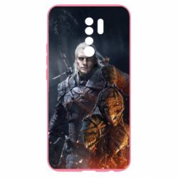 Чехол для Xiaomi Redmi 9 The witcher and witches head - PrintSalon