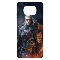 Чехол для Xiaomi Poco X3 The witcher and witches head - PrintSalon