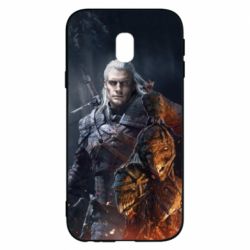 Чехол для Samsung J3 2017 The witcher and witches head - PrintSalon