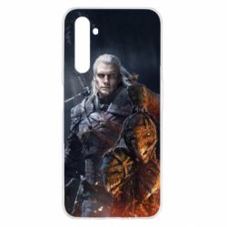 Чехол для Realme 6 The witcher and witches head - PrintSalon