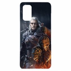 Чехол для Realme 7 Pro The witcher and witches head - PrintSalon